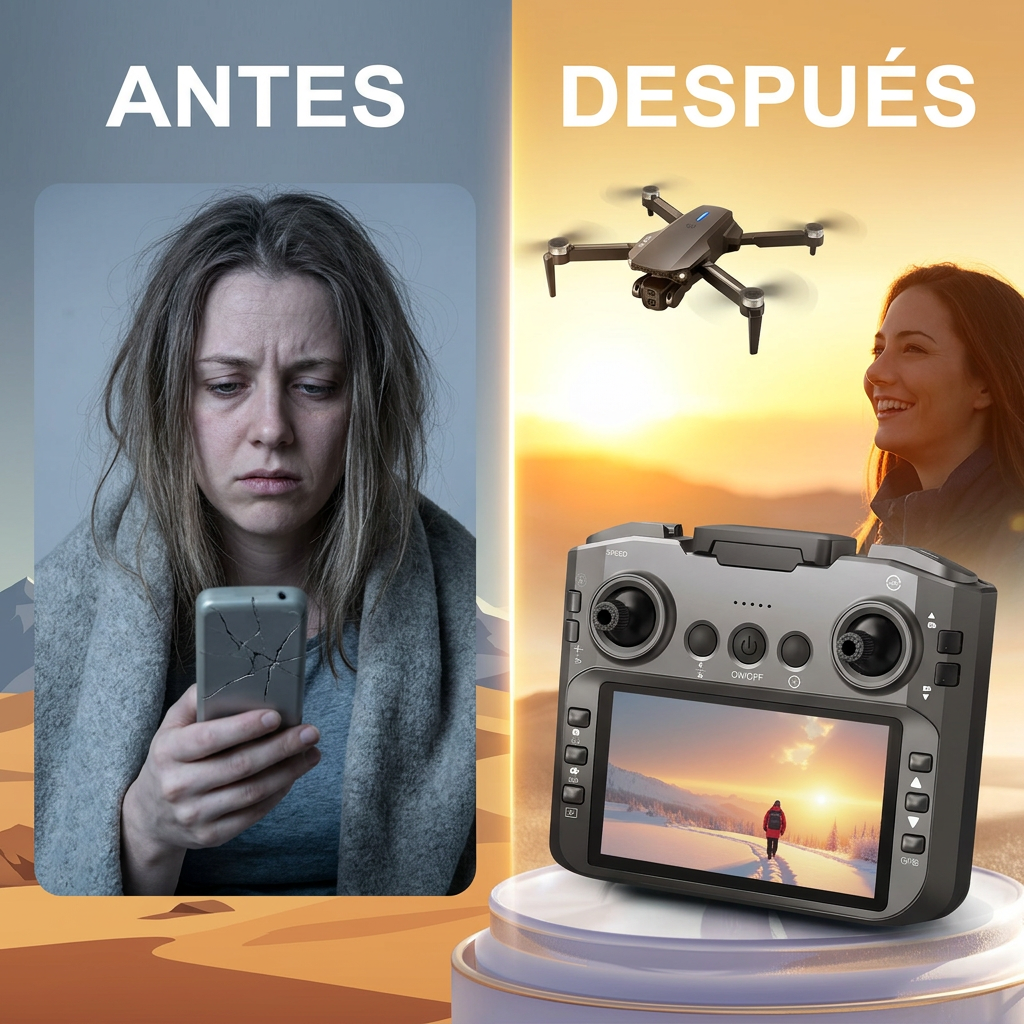 Comparativa de calidad de imagen del dron