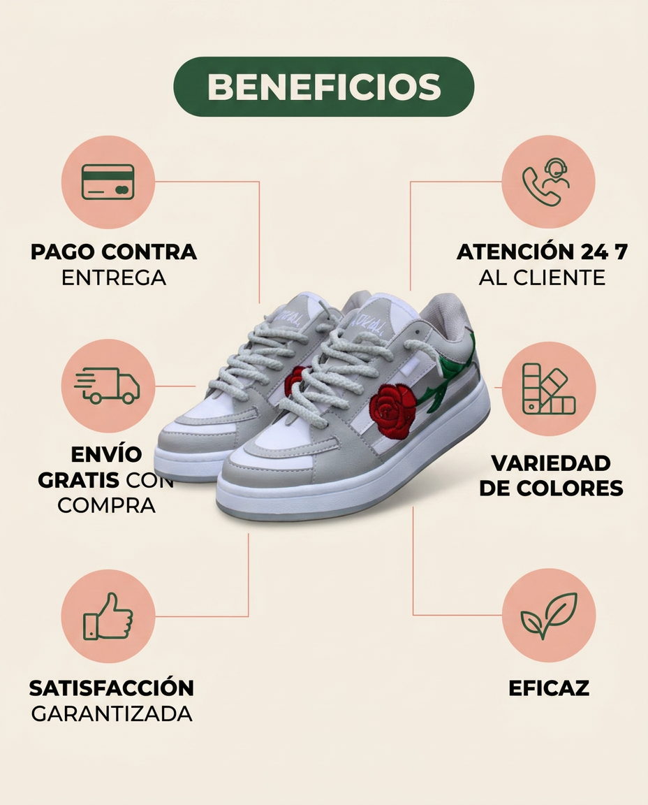 STRET ROSE en uso