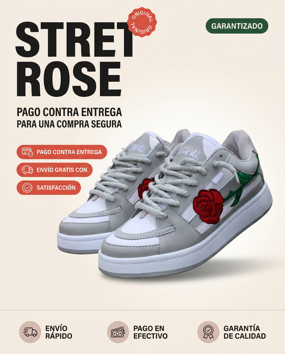 STRET ROSE en uso
