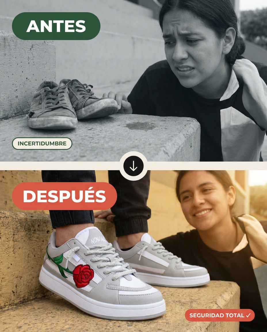 STRET ROSE antes y después