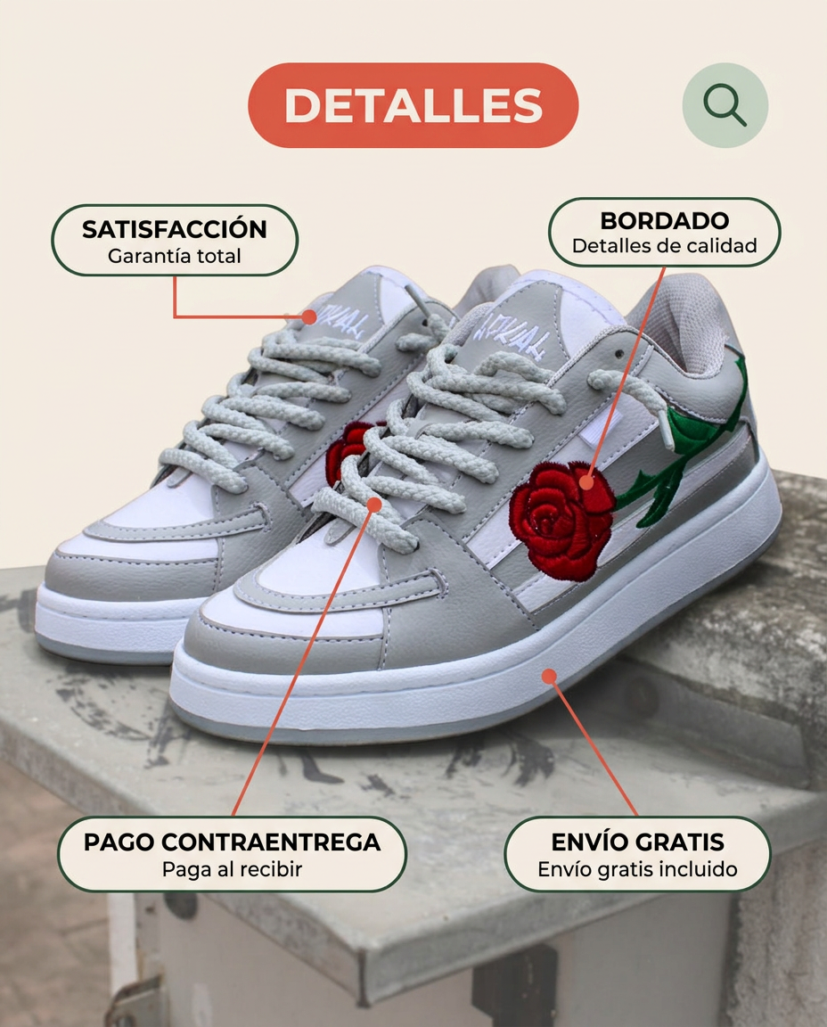 Detalles de STRET ROSE