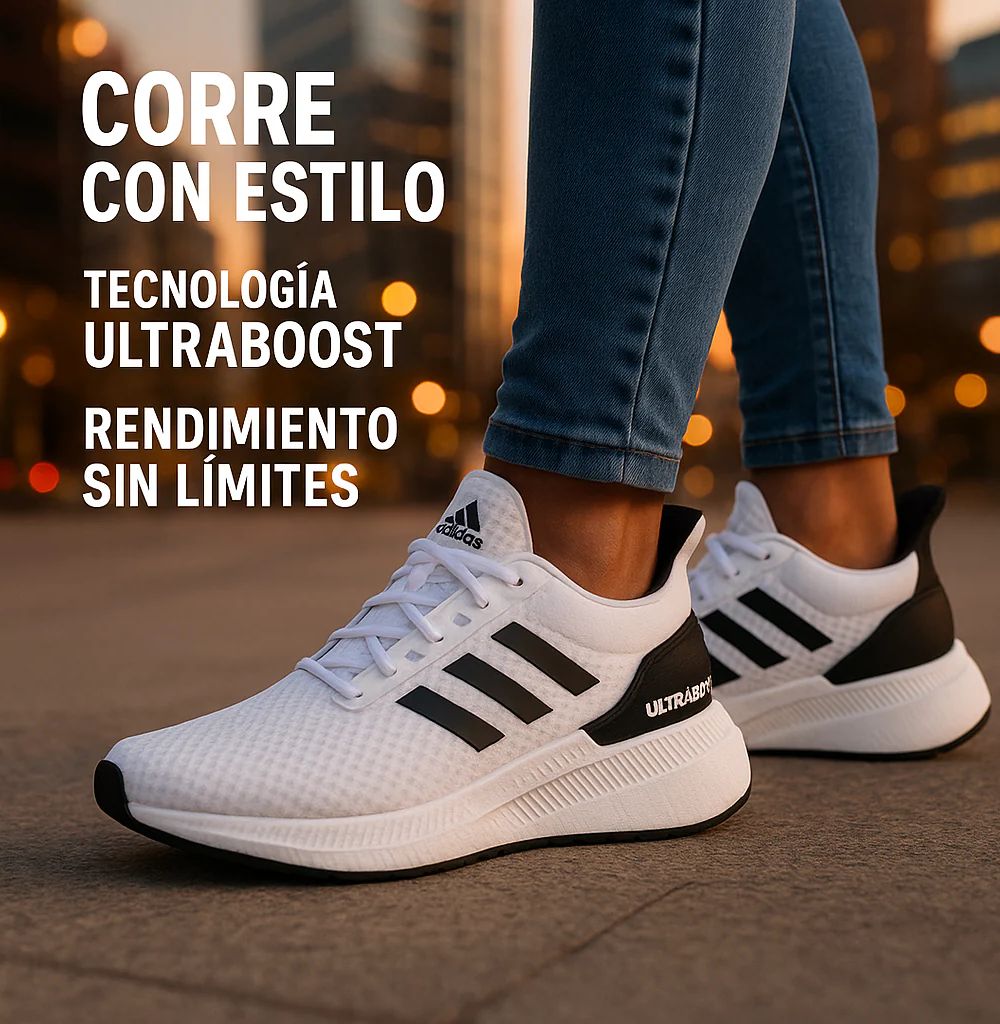 Adidas Ultraboost - AAA+ Estilo Urbano Elegante en uso